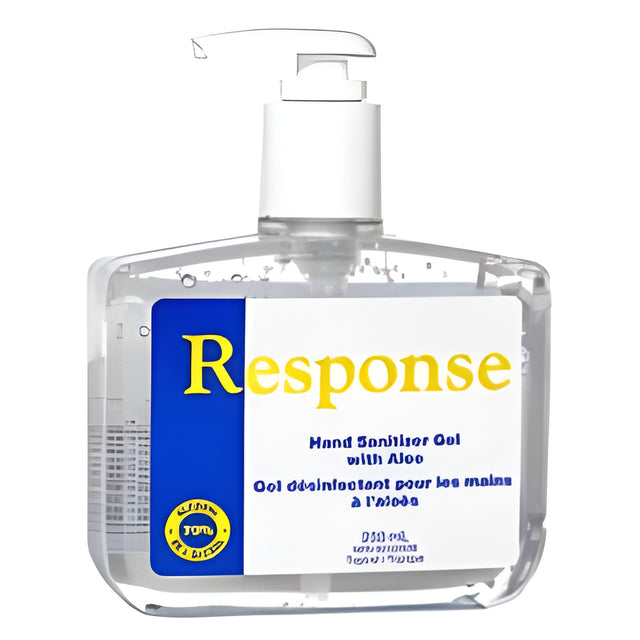 Grime Eater Response Hand Sanitizer Gel with Aloe- 250 mL x 12 Pump Bottles / Case
