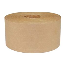Gum Tape, Economy Reinforced, Kraft, 2.75" x 1000'- 6 Rolls / Case