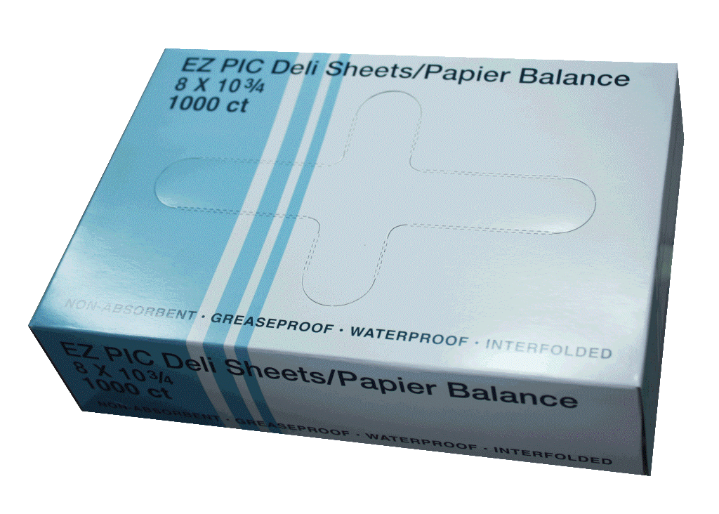 HDPE Deli Sheets, 10 x 10.75- 1000 / Box