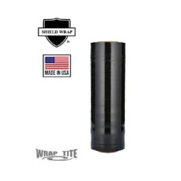 Hand Pallet Wrap, Hi-Performance, Dark Black, 47 Guage, 18" x 1500'-4/Case,