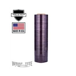 Hand Pallet Wrap, Hi-Performance, Purple, 47 Guage, 18" x 1500'-4/Case,