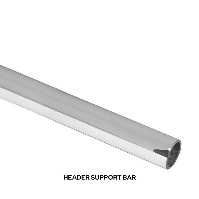 CRL Polished Stainless Steel 78" Replacement Header Bar for Colonia Sliding Shower Door System