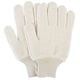 Heat-Resistant Gloves with Knit wrist, Large- 1 Pair