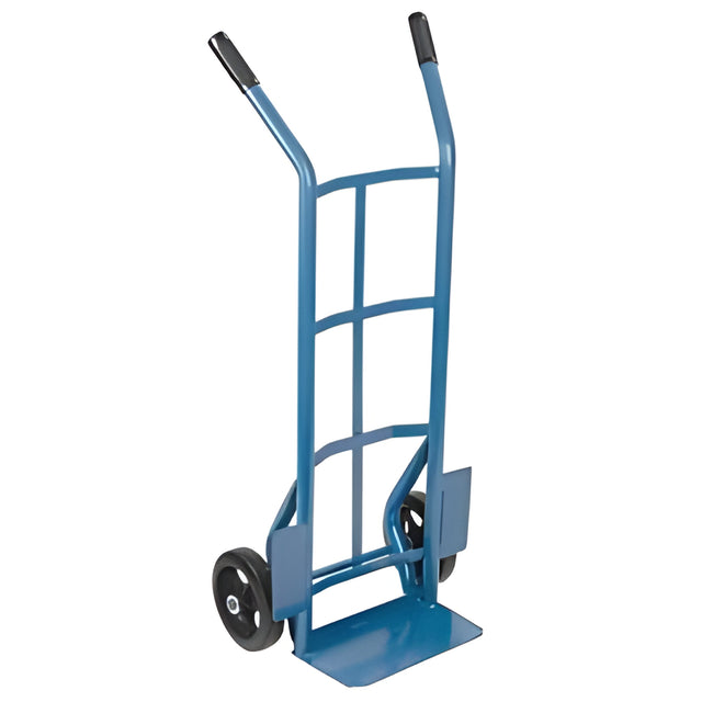 Heavy Duty Hand Truck, Rubber Wheels, Dual Handle- 1 Ea