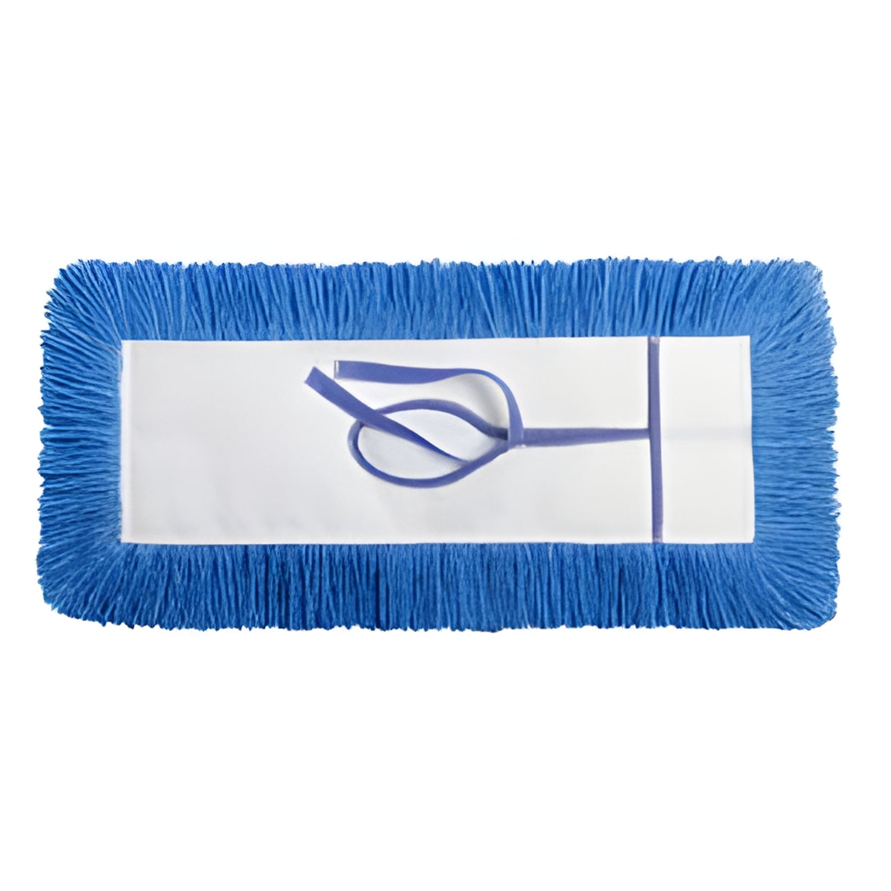 Hi Stat Dust Mop, Tie On Style, Blue, 36"- 1 Ea