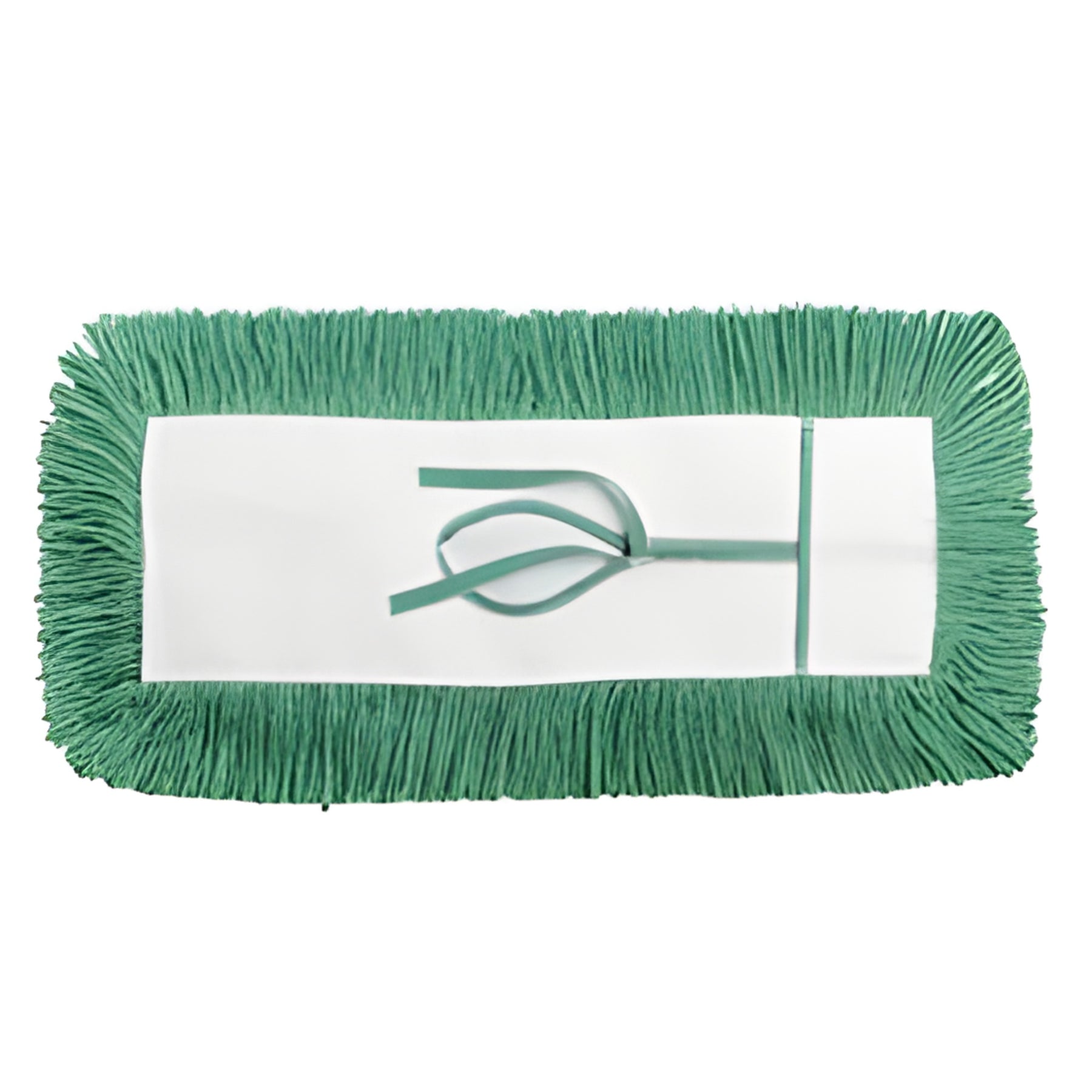 Hi Stat Dust Mop, Tie On Style, Green, 24"- 1 Ea