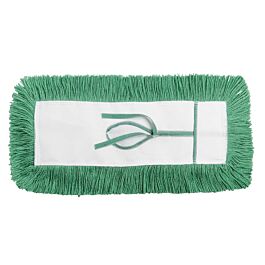Hi Stat Dust Mop, Tie On Style, Green, 48"- 1 Ea