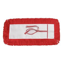 Hi Stat Dust Mop, Tie On Style, Red, 48"- 1 Ea