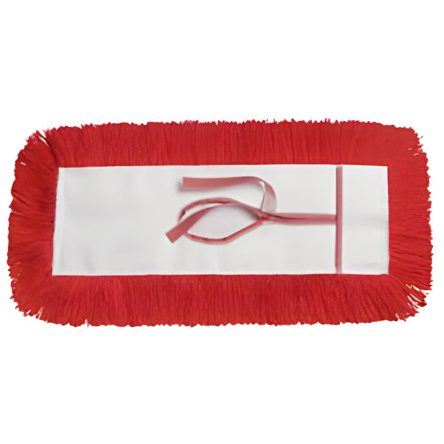 Hi Stat Dust Mop, Tie On Style, Red, 60"- 1 Ea