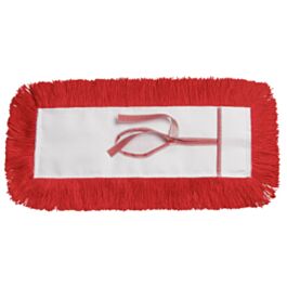 Hi Stat Dust Mop, Tie On Style, Red, 60"- 1 Ea