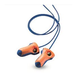 Howard Leight LaserTrak Ear Plugs, Corded, Metal- 100 Pair / Box