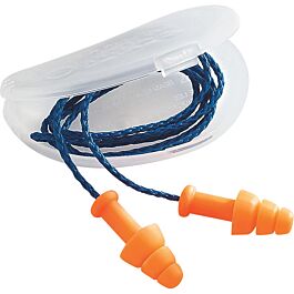 Howard Leight Smarfit Ear Plugs, Corded- 100 Pair / Box