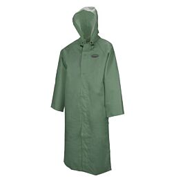Hurricane PVC Raincoat, Green , 3XL - 1 Ea