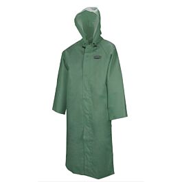 Hurricane PVC Raincoat, Green , Large - 1 Ea