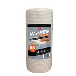 Hydro Xtreme Mini Roll, White, 55 Sheets / Roll- 12 Rolls / Case