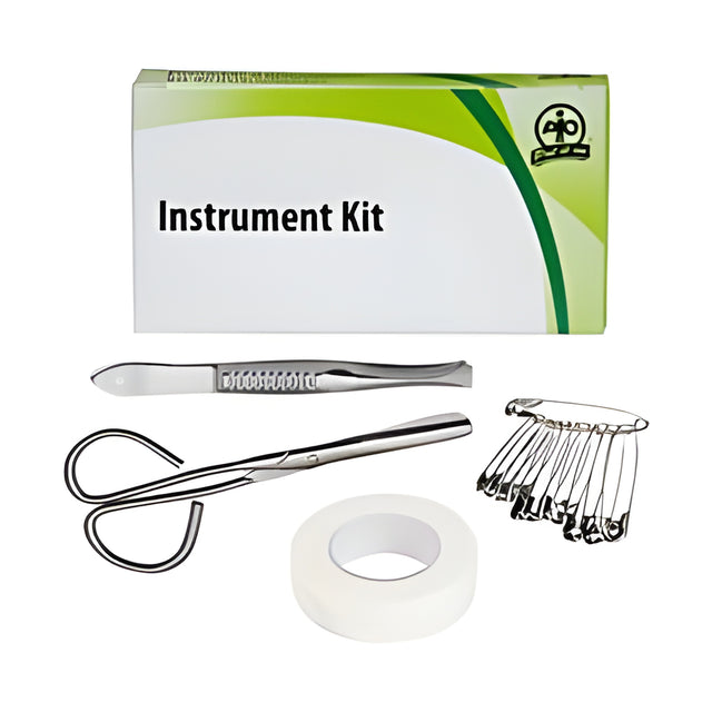 Instrument Kit 2: Tape/Scissors/Forceps/ 12 Pins- 1 Ea