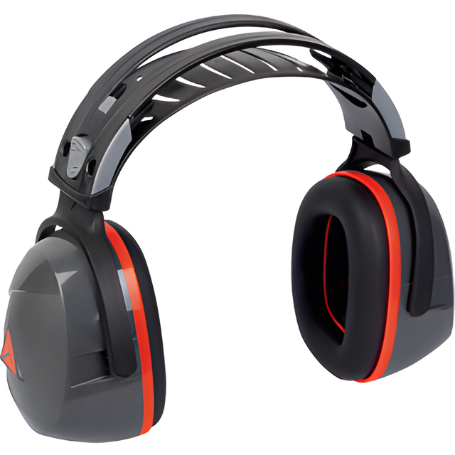 Interlagos 2, Ear Muffs, 28dB, Orange/Black, Small