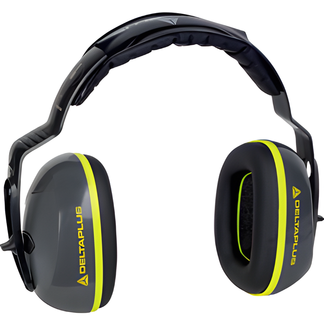 Interlagos Light Ear Muffs, 21dB, Grey/Green, Large