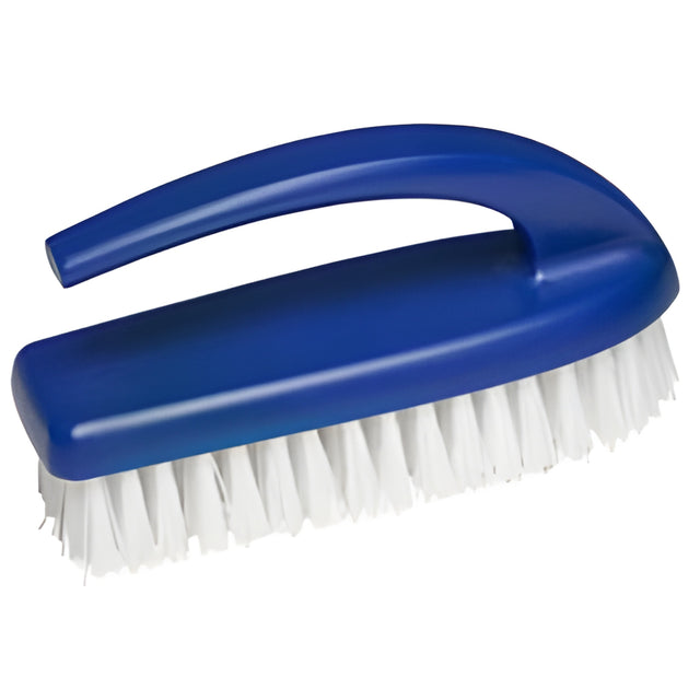 Iron Style Scrub Brush with Handle, 6" – 12/Case