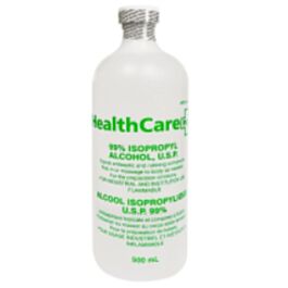 Isopropyl Rubbing Alcohol Alcohol 99%- 500 mL / Bottle