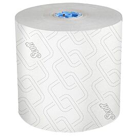 KC 25703 Scott Pro High Capacity Hard Roll Towels, White, 7.5"x 1150'- 6 Rolls / Case