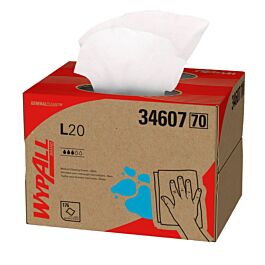 KC 34607 WypAll GeneralClean L20 Medium Cleaning Cloths- 176 Sheets / Box