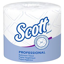 KC Scott 48040 Bath Tissue, 2 Ply, White, 550 Sheets / Roll- 40 Rolls / Case