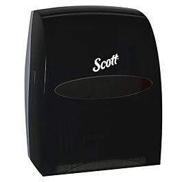 KC Scott Essential Hard Roll Towel Dispenser, Black - 1 Each