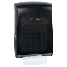 KC Universal Folded Towel Dispenser, Black- 1 Each
