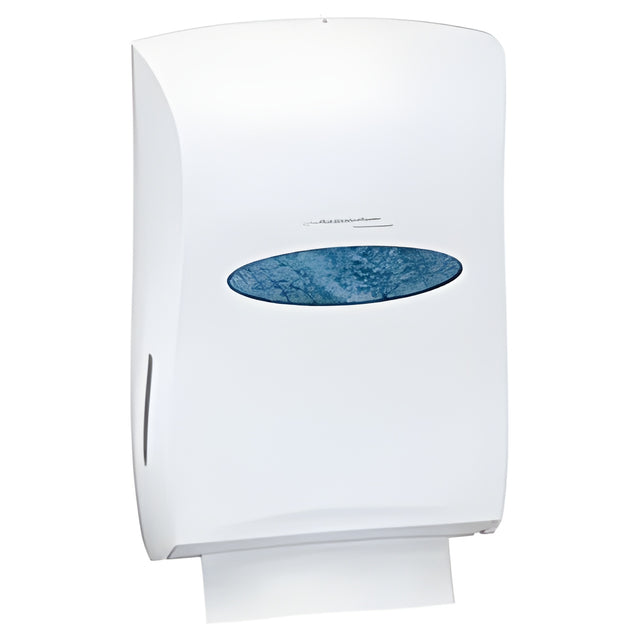 KC Universal Folded Towel Dispenser, White