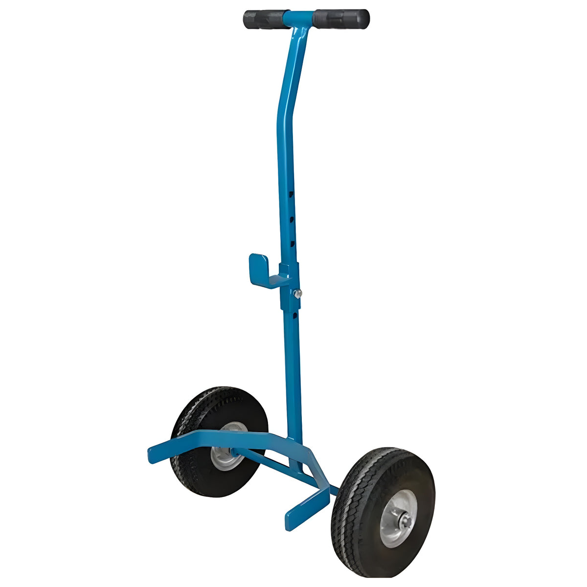 KLETON Cylinder Cart, Flat-Free Wheels, 15-1/2" W x 14-1/4" L Base, 600 lbs - 1 EA