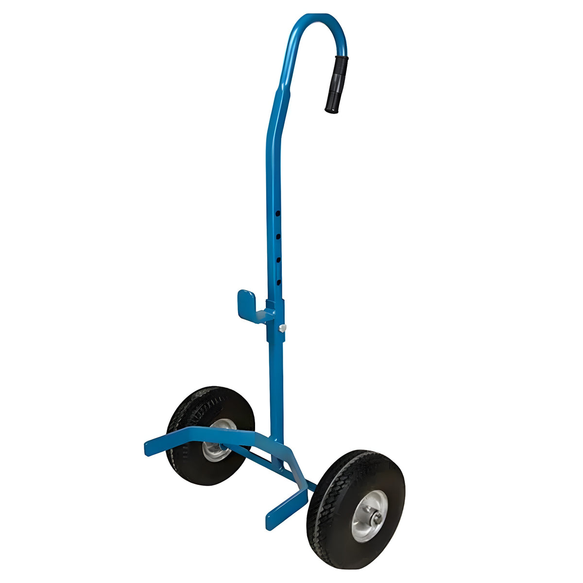 KLETON Cylinder Cart, Flat-Free Wheels, 15-1/2" W x 14-1/4" L Base, 600 lbs.