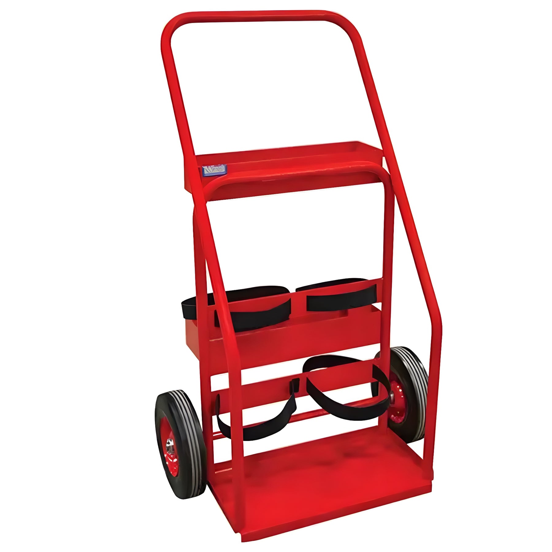 KLETON Hot Works Fire Prevention Cart, Semi-Pneumatic Wheels, 17.75" W x 8.9" L Base, 100 lbs. - 1 EA