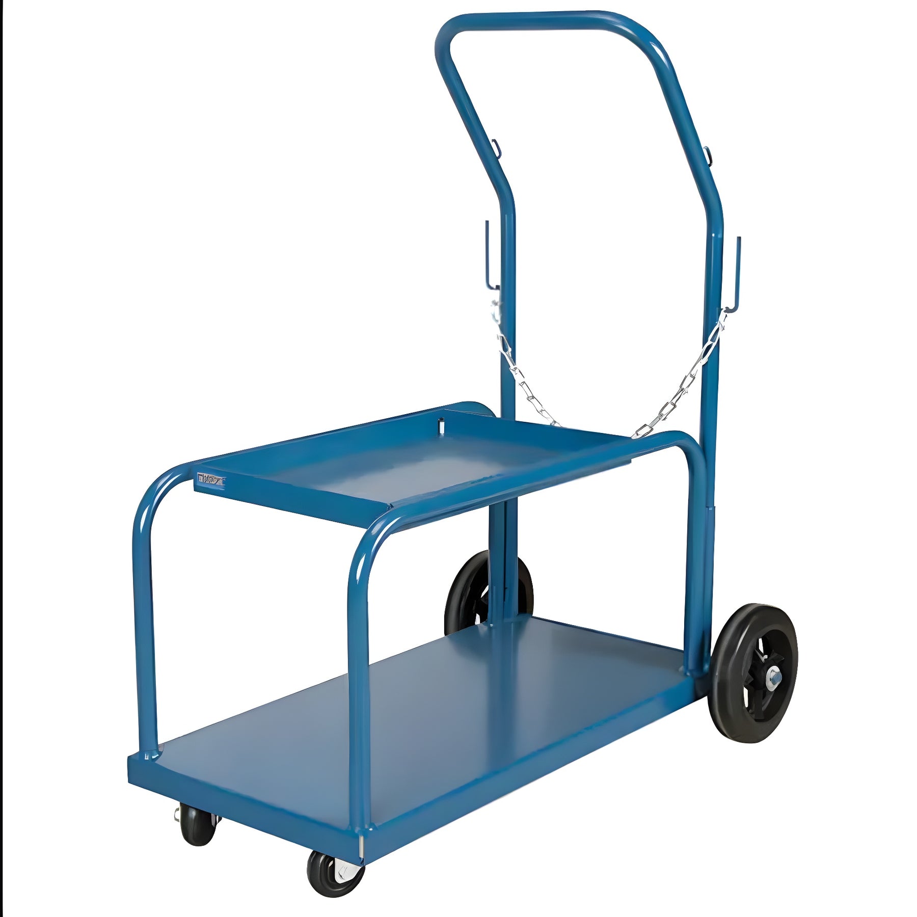 KLETON Mini-MIG Welding Cart, Rubber Wheels, 18" W x 36" L Base, 1000 lbs.