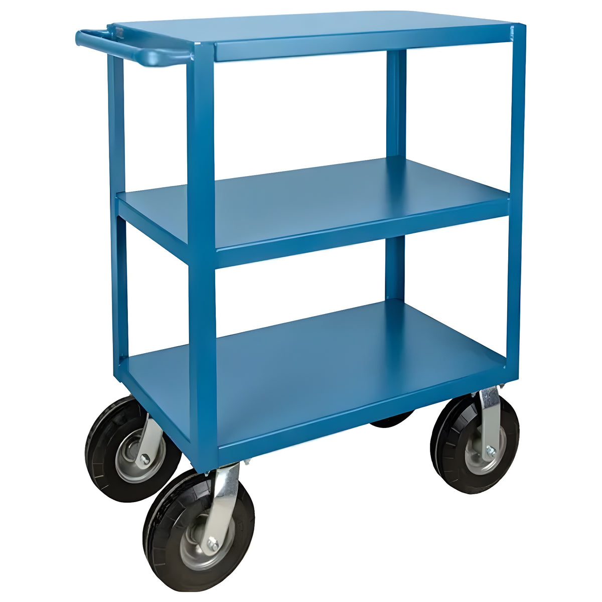 KLETON Outdoor Shelf Cart, 3 Tiers, 18" W x 39" H x 33" D, 1200 lbs. Capacity - 1 EA