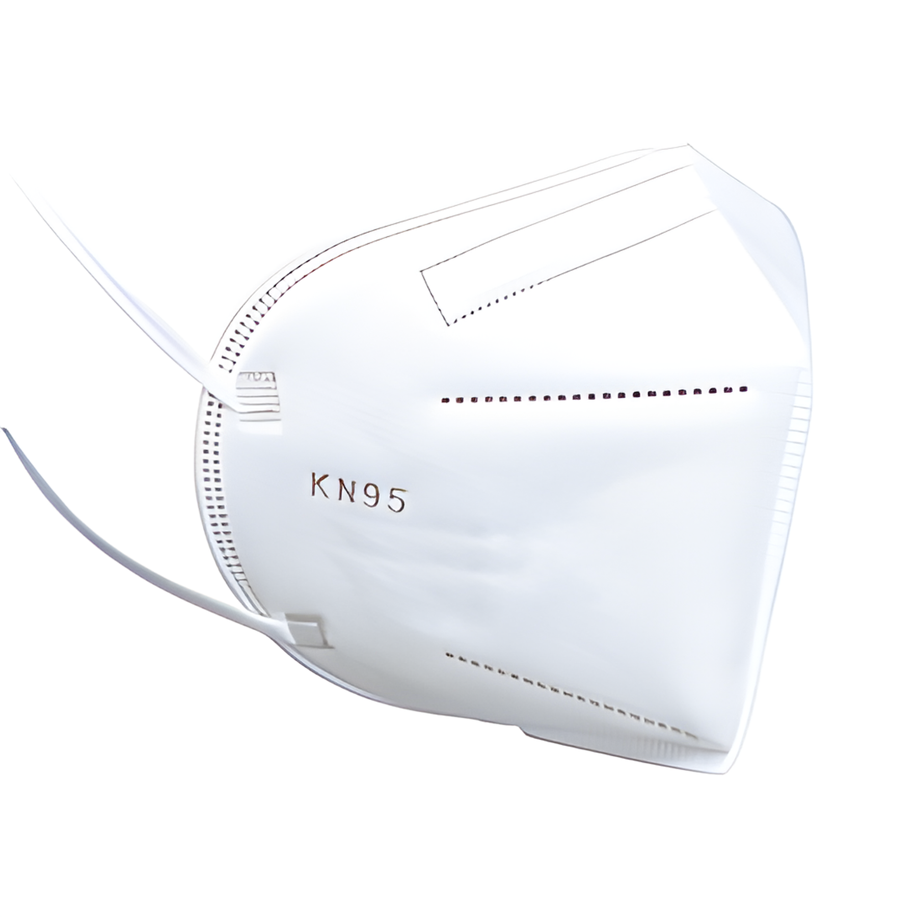 KN95 Dust Masks-White 1 Each