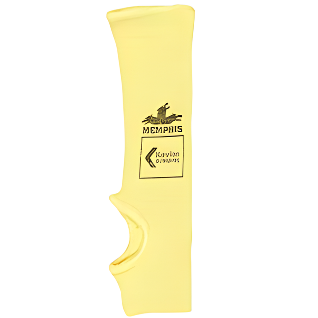 Kelvar Cut Resistant Sleeve with Thumbhole, Single Ply, 10", ASTM ANSI Level A2, Yellow