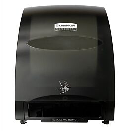 Kimberly-Clark Professional Electronic Hard Roll Towel Dispenser, Black- 1 Each