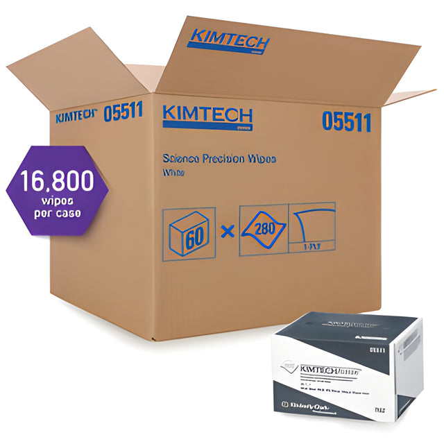 Kimtech Science 05511 Precision Wipes- 280 Sheets / Pack x 60 Packs / Case