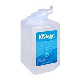Kleenex Moisturizing Foam Hand Sanitizer -1000 mL x 6 Cartridges/ Case