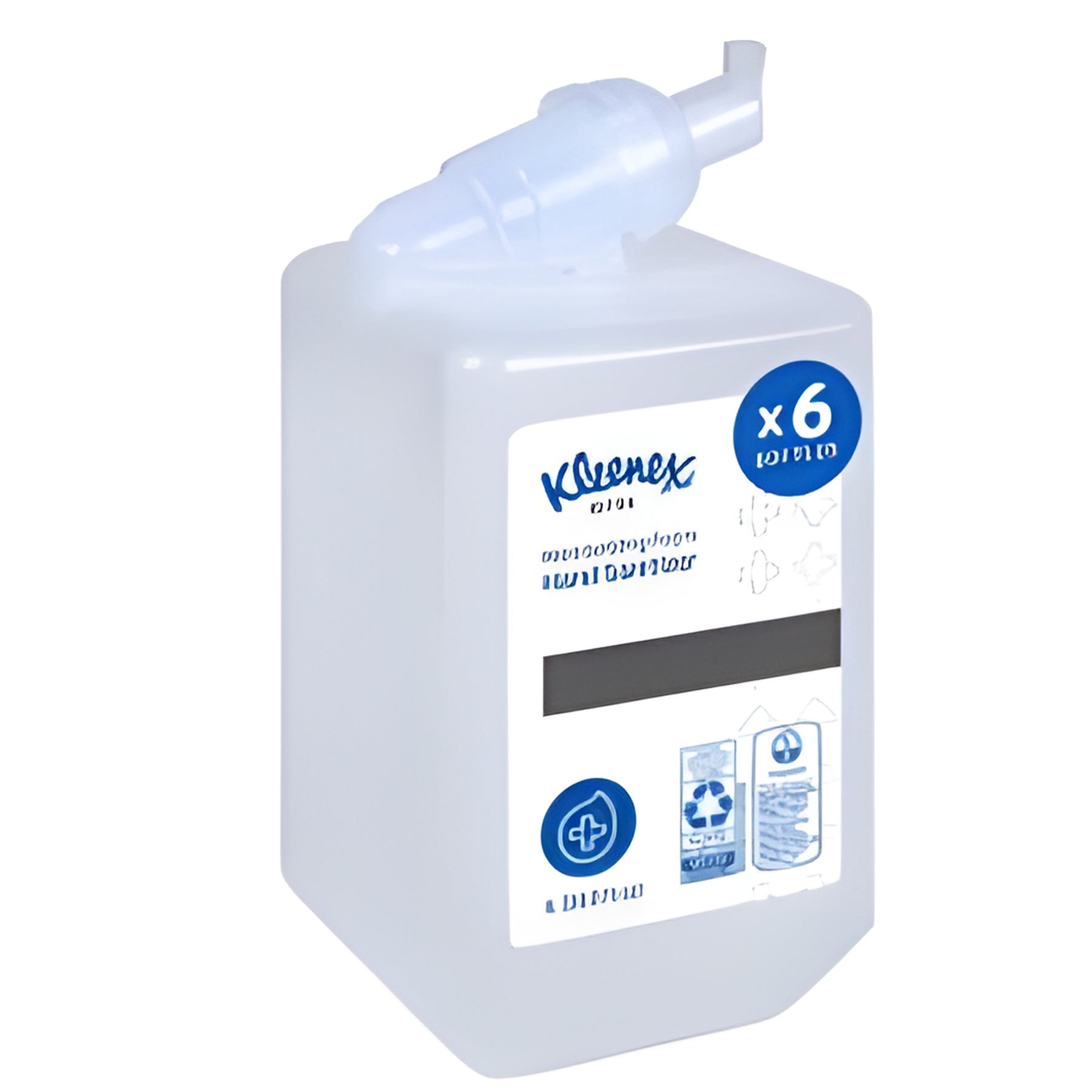 Kleenex Ultra Moisturizing Foam Hand Sanitizer-1000 mL x 6 Cartridges/ Case