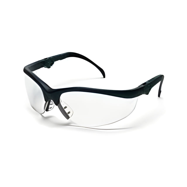 Klondike Safety Glasses, Clear Lens, Anti-Fog/Anti-Scratch
