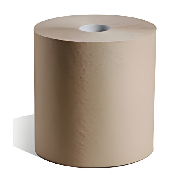 Kruger 01855 Metro Long Roll Towel, Kraft, 8" x 800'- 6 Rolls / Case