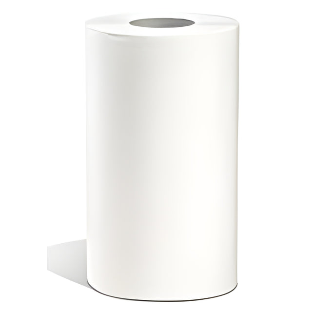 Kruger 01930 White Swan Roll Towel, White, 8" x 205'- 24 Rolls / Case
