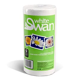 Kruger White Swan Professional Towel- 210 Sheets x 12 Rolls / Case