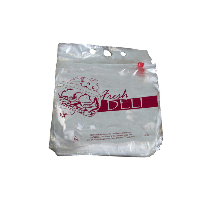 LDPE Deli Bag w Slider,10 x 8 – 1,000/Case