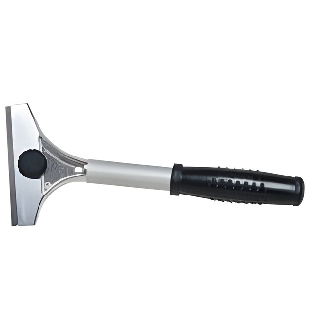 Large Metal Scraper, Plastic Handle, 11.5" – 10/Pack