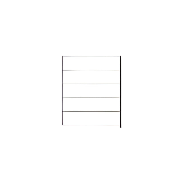 Laser Printer Label Sheets, 11" x 2.83"- 5 Labels/ Sheet x 100 Sheets