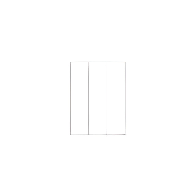 Laser Printer Label Sheets, 2.5" x 10"- 3 Labels/ Sheet x 100 Sheets