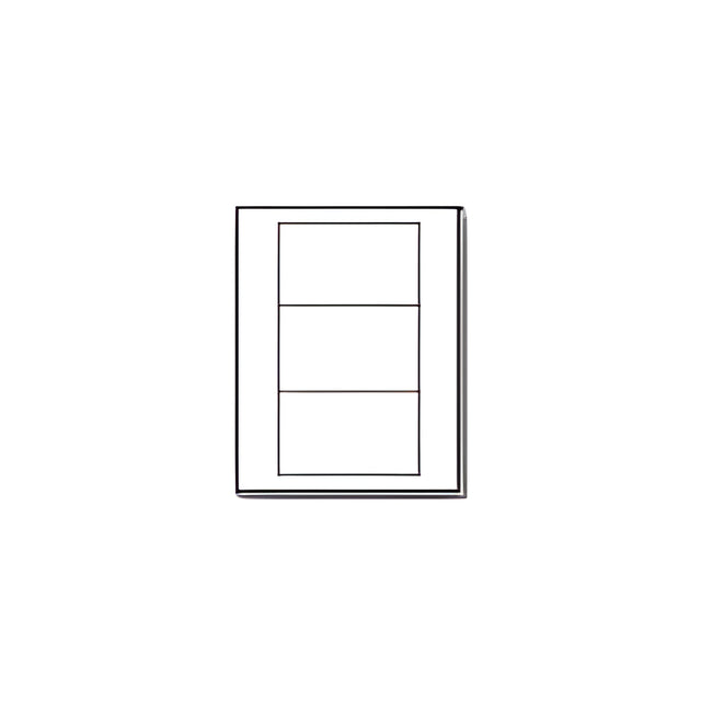 Laser Printer Label Sheets, 3.3125" x 5.5"- 3 Labels/ Sheet x 100 Sheets